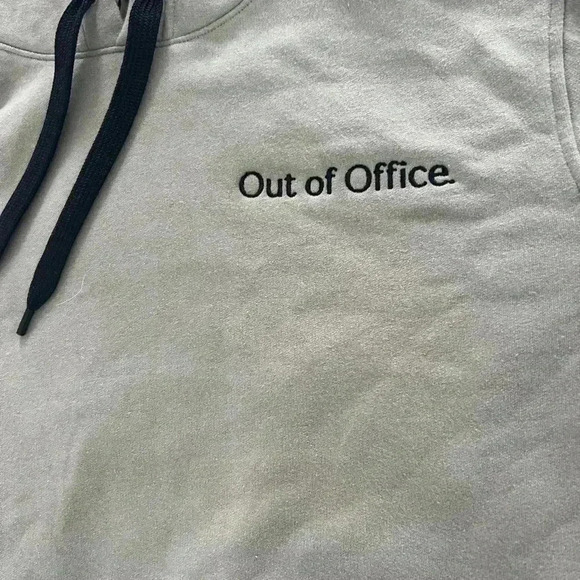 Public Rec New with Tags Luxe Fleece Cropped Hoodie Out of Office - Picture 8 of 9